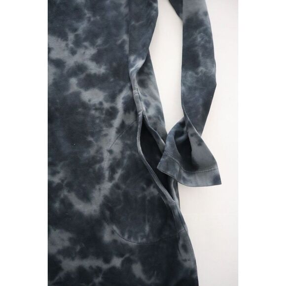 J. Jill Women's Sz S Carbon Multi Pure Jill Cloud Tie-Dyed Knit Dress - Picture 8 of 9